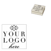 ロゴはこちらカスタムスタンプ&インクセット ラバースタンプ (押印)