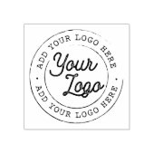 ロゴはこちらカスタム ラバースタンプ (インプリント)