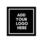 ロゴはこちらカスタムBusiness Logoテンプレート ラバースタンプ (インプリント)