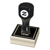 ロゴはこちらカスタムBusiness Logoテンプレート ラバースタンプ (スタンプ)