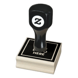 ロゴはこちらカスタムBusiness Logoテンプレート ラバースタンプ