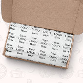 ロゴはこちらシンプルのモダンパターン ラッピングペーパー