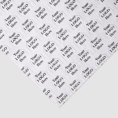 ロゴはこちらシンプルのモダンパターン 薄葉紙 (詳細)