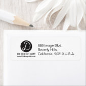 ロゴはこちらシンプルカスタマイズ ラベル (インサイチュ)