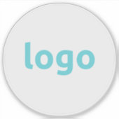 ロゴはこちらビジネスマーケティングシール シール (正面)