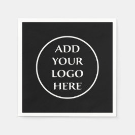 ロゴはこちらプロフェッショナル事業会社企業の スタンダードカクテルナプキン