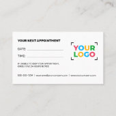 ロゴはこちらプロフェッショナル事業 予約カード (裏面)