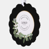 ロゴはこちらホリデーモダンリース事業 オーナメントカード (左)