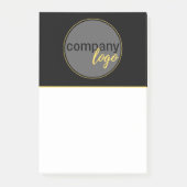 ロゴはこちら会社ブランドのビジネスプロモーション ポストイット (正面)