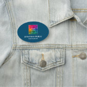 ロゴはこちら会社名を追加する海青 名札 (インサイチュ)