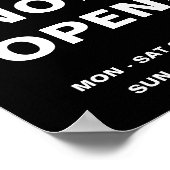 ロゴはこちら営業時間会社を開企業のく ポスター (角)