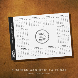 ロゴはこちら2025年白磁気カレンダー