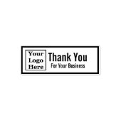 ロゴはこちら |お世話になっております セルフインキングスタンプ (デザイン)