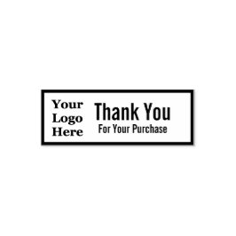 ロゴはこちら |ご購入ありがとうございます セルフインキングスタンプ