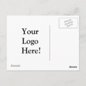 ロゴはこちら ポストカード (裏面)