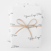 ロゴはこちら ラッピングペーパーシート (インサイチュ)