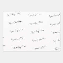 ロゴはこちら ラッピングペーパーシート