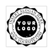 ロゴはこちら ラバースタンプ (インプリント)