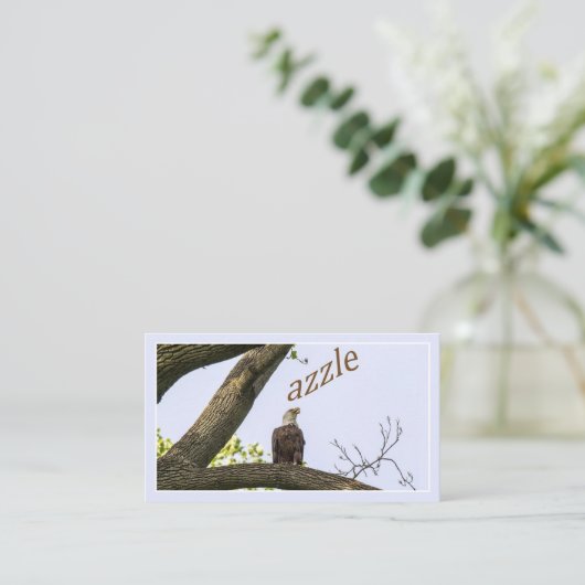 ロゴはこちら 名刺 (スタンド正面)