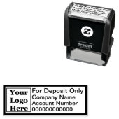 ロゴはこちら |預金専用銀行 セルフインキングスタンプ (インサイチュ)