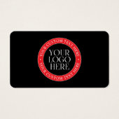 ロゴまたはその他の画像 | 黒赤と白 (正面)