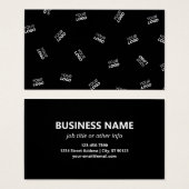 ロゴまたはアップロードされたイメージ | 散乱パターン (正面&裏面)