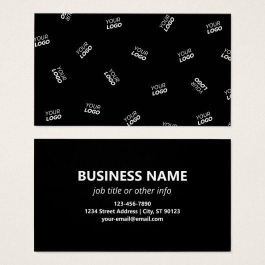 ロゴまたはアップロードされたイメージ | 散乱パターン (正面&裏面)