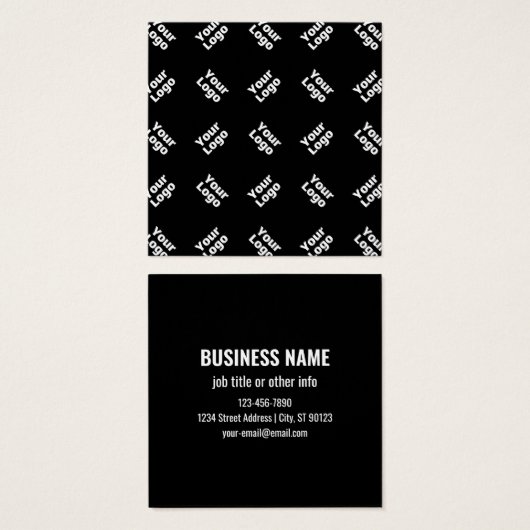 ロゴまたはアップロードされたイメージ | 散乱パターン (正面&裏面)