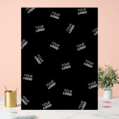 ロゴまたはアップロードされたイメージ | 散乱パターン アクリルサイン (ウェディング)