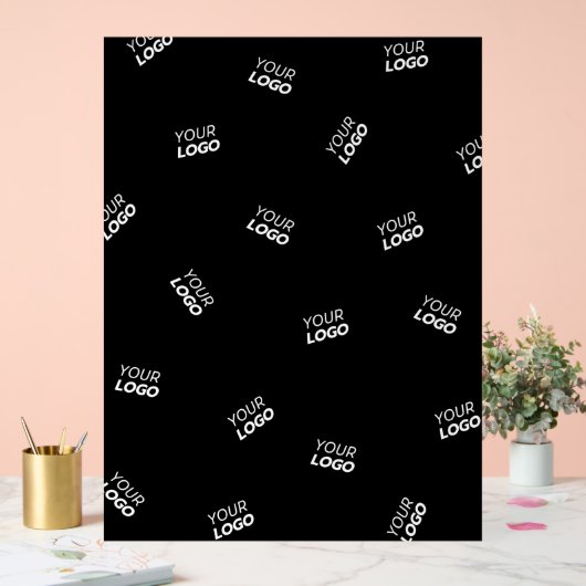 ロゴまたはアップロードされたイメージ | 散乱パターン アクリルサイン (ウェディング)