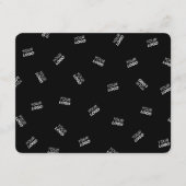 ロゴまたはアップロードされたイメージ | 散乱パターン エンクロージャーカード (正面)