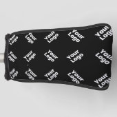 ロゴまたはアップロードされたイメージ | 散乱パターン ゴルフヘッドカバー (正面)