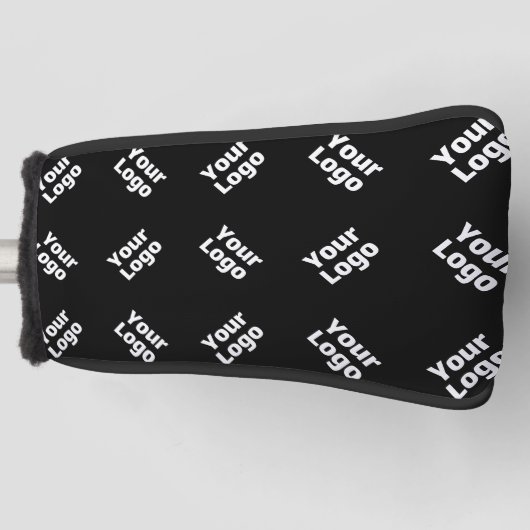 ロゴまたはアップロードされたイメージ | 散乱パターン ゴルフヘッドカバー (正面)