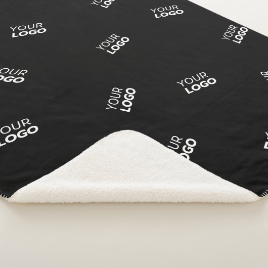 ロゴまたはアップロードされたイメージ | 散乱パターン シェルパブランケット (3/4)