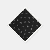 ロゴまたはアップロードされたイメージ | 散乱パターン スタンダードカクテルナプキン (角)