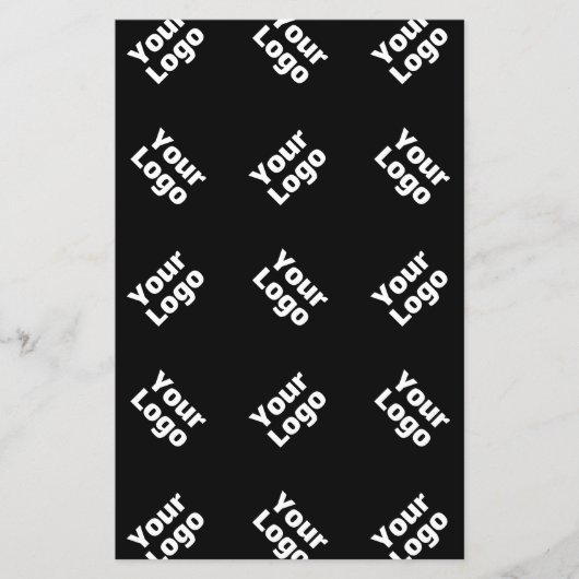 ロゴまたはアップロードされたイメージ | 散乱パターン チラシ (正面)