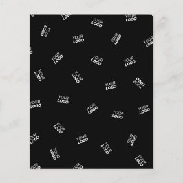 ロゴまたはアップロードされたイメージ | 散乱パターン チラシ