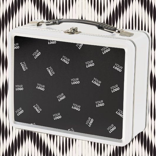 ロゴまたはアップロードされたイメージ | 散乱パターン メタルランチボックス