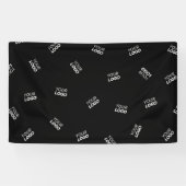 ロゴまたはアップロードされたイメージ | 散乱パターン 横断幕 (横)