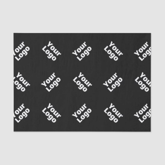 ロゴまたはアップロードされたイメージ | 散乱パターン 薄葉紙 (正面)