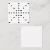 ロゴまたはアップロードされた画像 | 星型 エンクロージャーカード (正面/裏面)