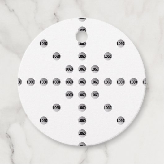 ロゴまたはアップロードされた画像 | 星型 フェイバータグ (正面)