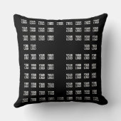 ロゴまたはアップロードしたイメージ | クロスパターン クッション (裏面)