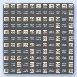 ロゴまたはアップロードしたイメージ | 幾何学的パターン ストーンコースター