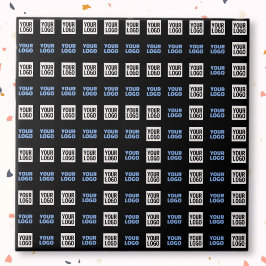 ロゴまたはアップロードしたイメージ | 幾何学的パターン タイル