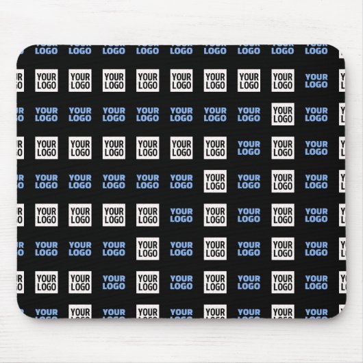 ロゴまたはアップロードしたイメージ | 幾何学的パターン マウスパッド (正面)