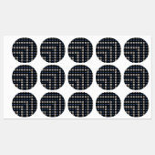 ロゴまたはアップロードしたイメージ | 幾何学的パターン ラベル (シート)