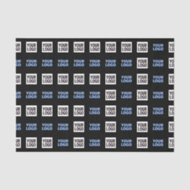 ロゴまたはアップロードしたイメージ | 幾何学的パターン 薄葉紙