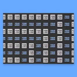 ロゴまたはアップロードしたイメージ | 幾何学的パターン 薄葉紙