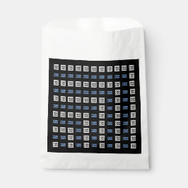 ロゴまたはアップロード画像 | 幾何学的なパターン フェイバーバッグ